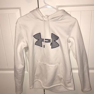 under amour white sweatshirt